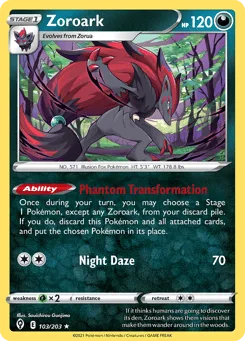Zoroark (Play Pokemon Stamp)
