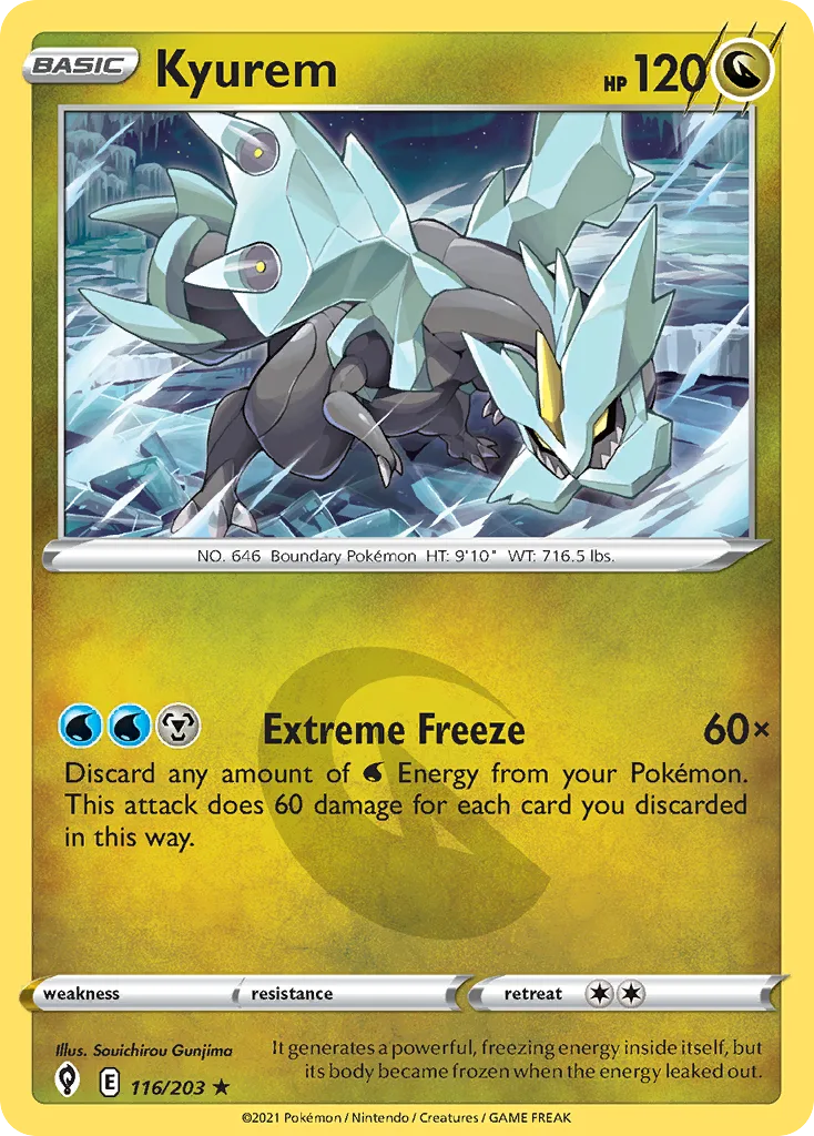 Kyurem (Play Pokemon Stamp)