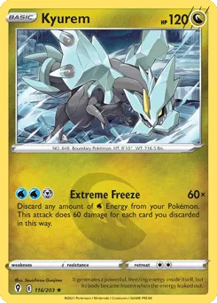 Kyurem (Play Pokemon Stamp)