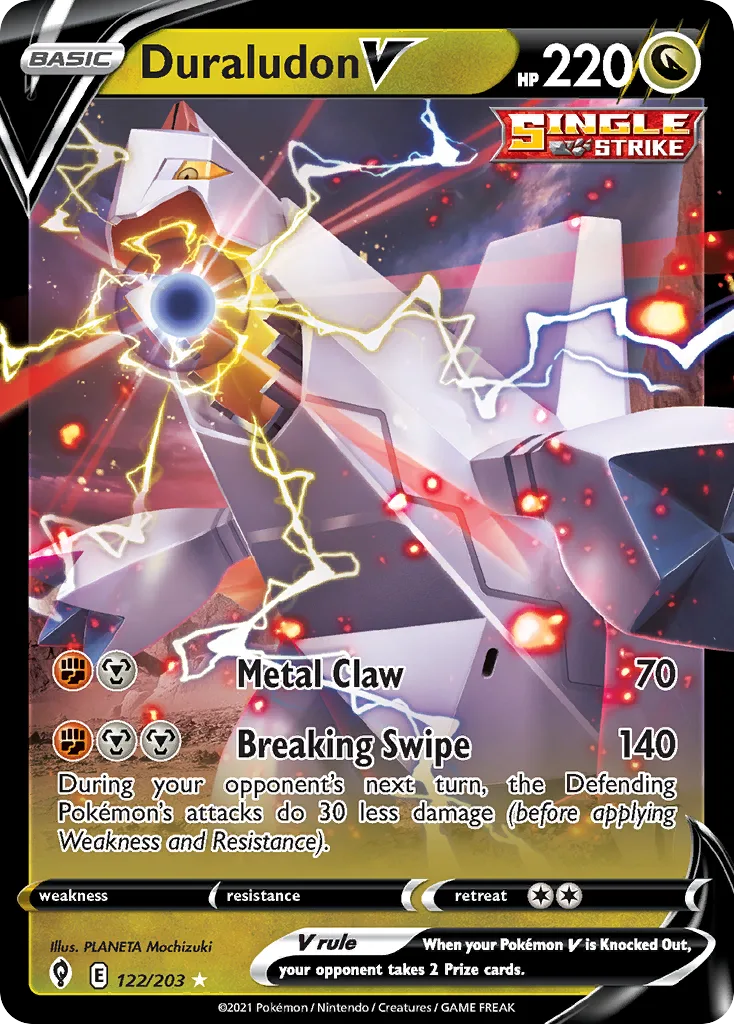 Duraludon V (Play Pokemon Stamp)
