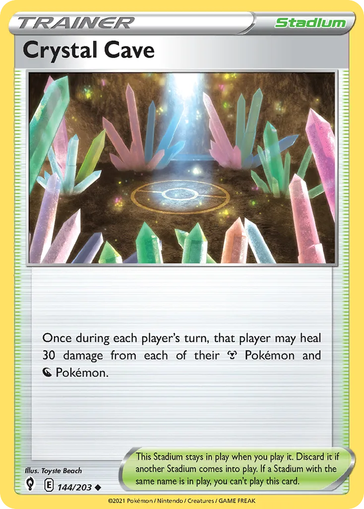 Crystal Cave (Play Pokemon Stamp)