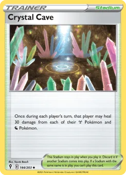 Crystal Cave (Play Pokemon Stamp)