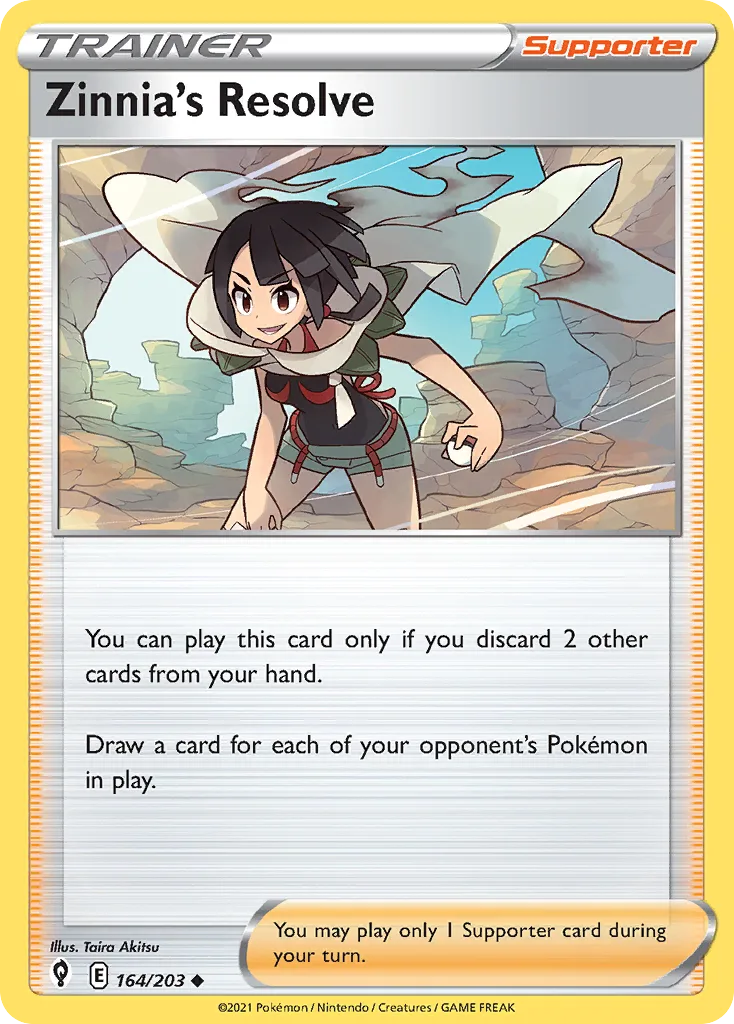 Zinnia's Resolve (Play Pokemon Stamp)