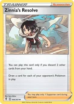Zinnia's Resolve (Play Pokemon Stamp)
