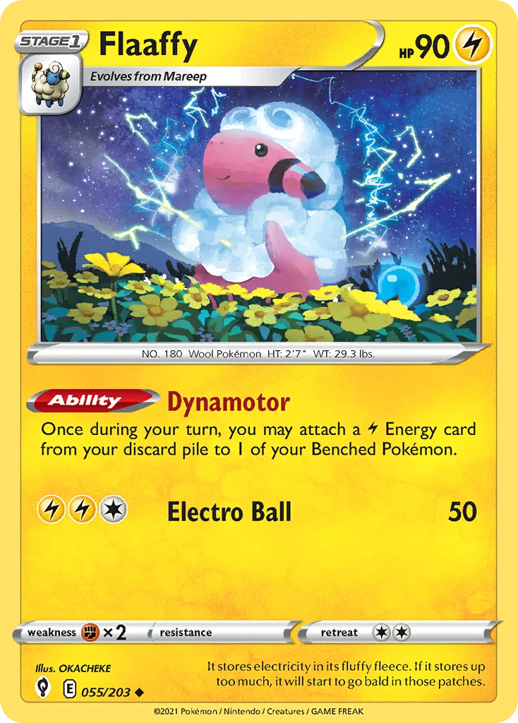 Flaaffy (Play Pokemon Stamp)