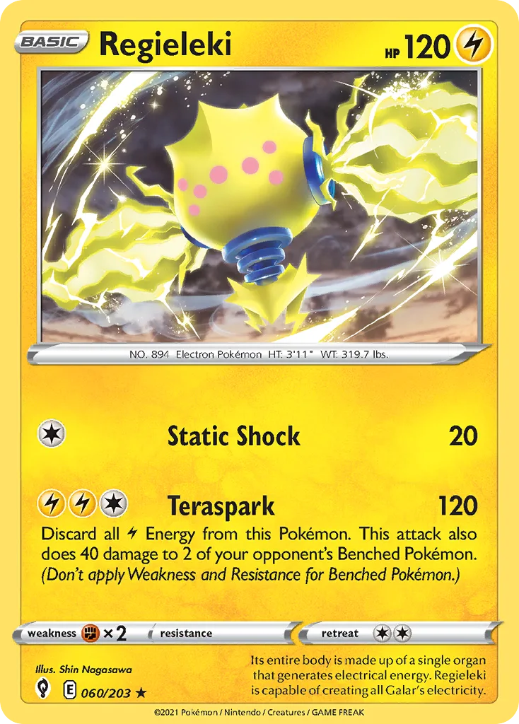 Regieleki (Play Pokemon Stamp)