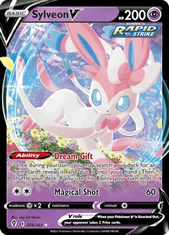 Sylveon V (Play Pokemon Stamp)