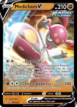 Medicham V (Play Pokemon Stamp)
