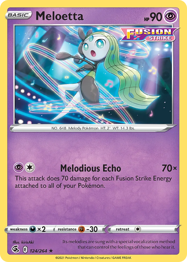 Meloetta (Play Pokemon Stamp)