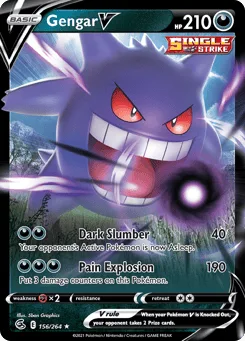 Gengar V (Play Pokemon Stamp)