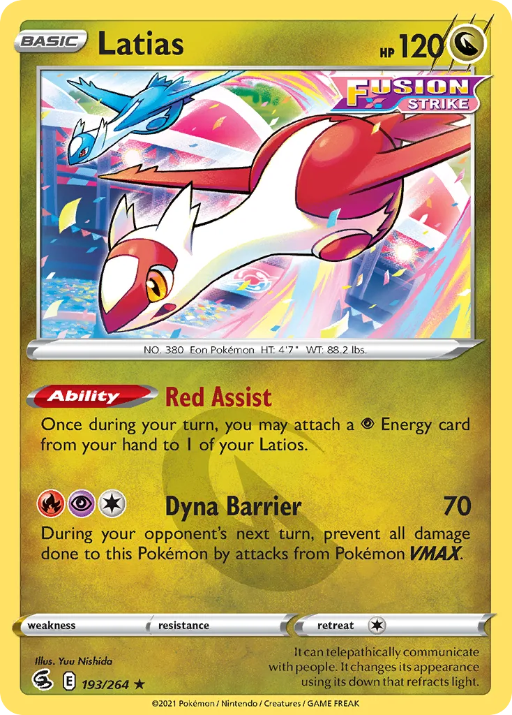 Latias (Play Pokemon Stamp)