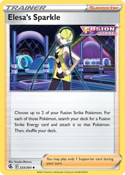 Elesa's Sparkle (Play Pokemon Stamp)