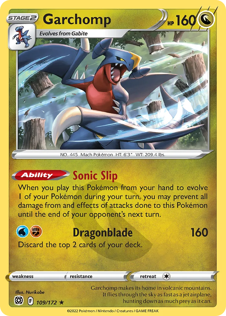 Garchomp (Play Pokemon Stamp)