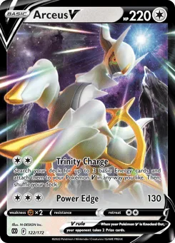 Arceus V (Play Pokemon Stamp)