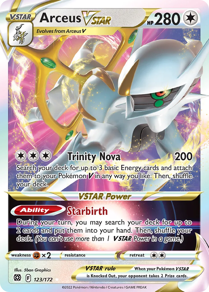 Arceus VSTAR (Play Pokemon Stamp)