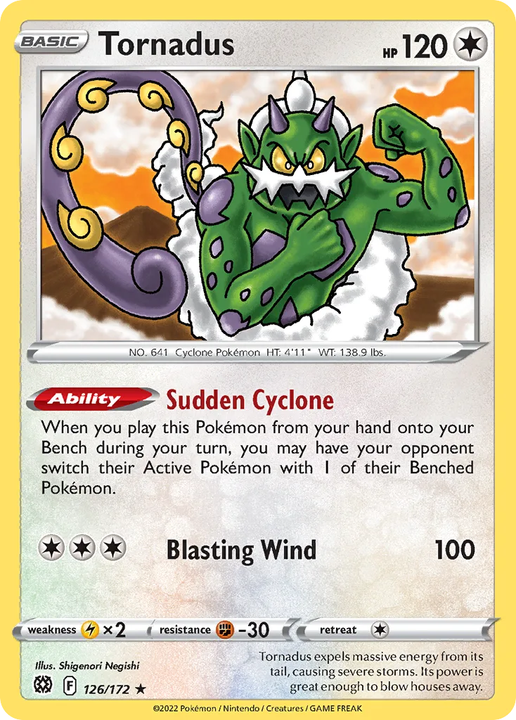 Tornadus (Play Pokemon Stamp)