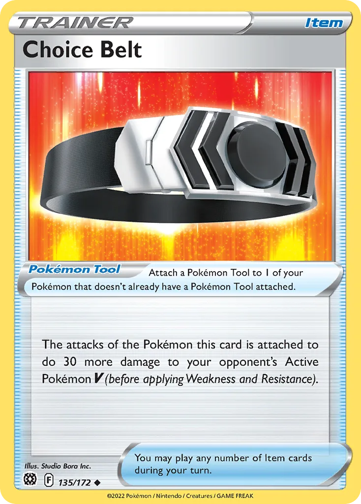 Choice Belt (Play Pokemon Stamp)