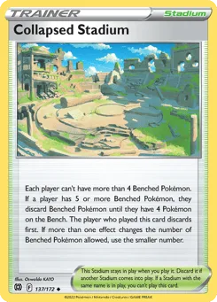 Collapsed Stadium (Play Pokemon Stamp)