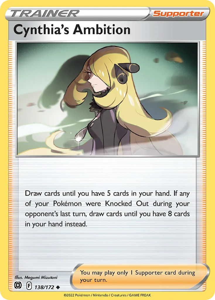 Cynthia's Ambition (Play Pokemon Stamp)
