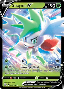 Shaymin V (Play Pokemon Stamp)