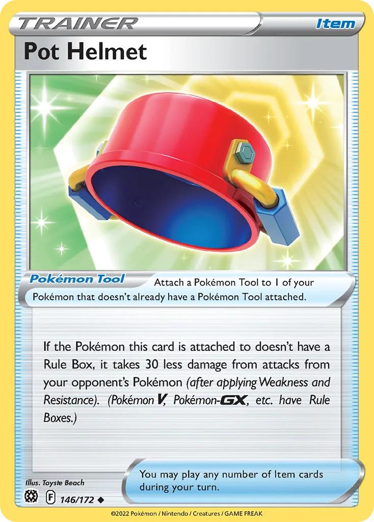 Pot Helmet (Play Pokemon Stamp)