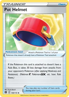 Pot Helmet (Play Pokemon Stamp)