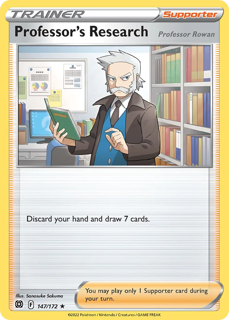 Professor's Research (Play Pokemon Stamp)
