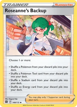 Roseanne's Backup (Play Pokemon Stamp)