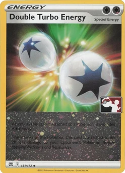 Double Turbo Energy (Play Pokemon Stamp, Cosmos Holo)
