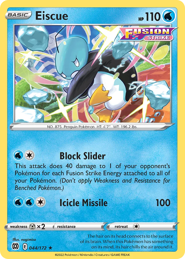 Eiscue (Play Pokemon Stamp)
