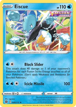 Eiscue (Play Pokemon Stamp)