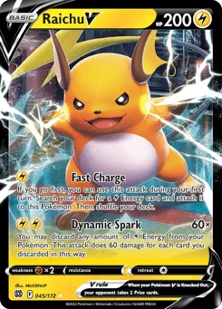 Raichu V (Play Pokemon Stamp)