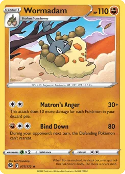 Wormadam (Play Pokemon Stamp)