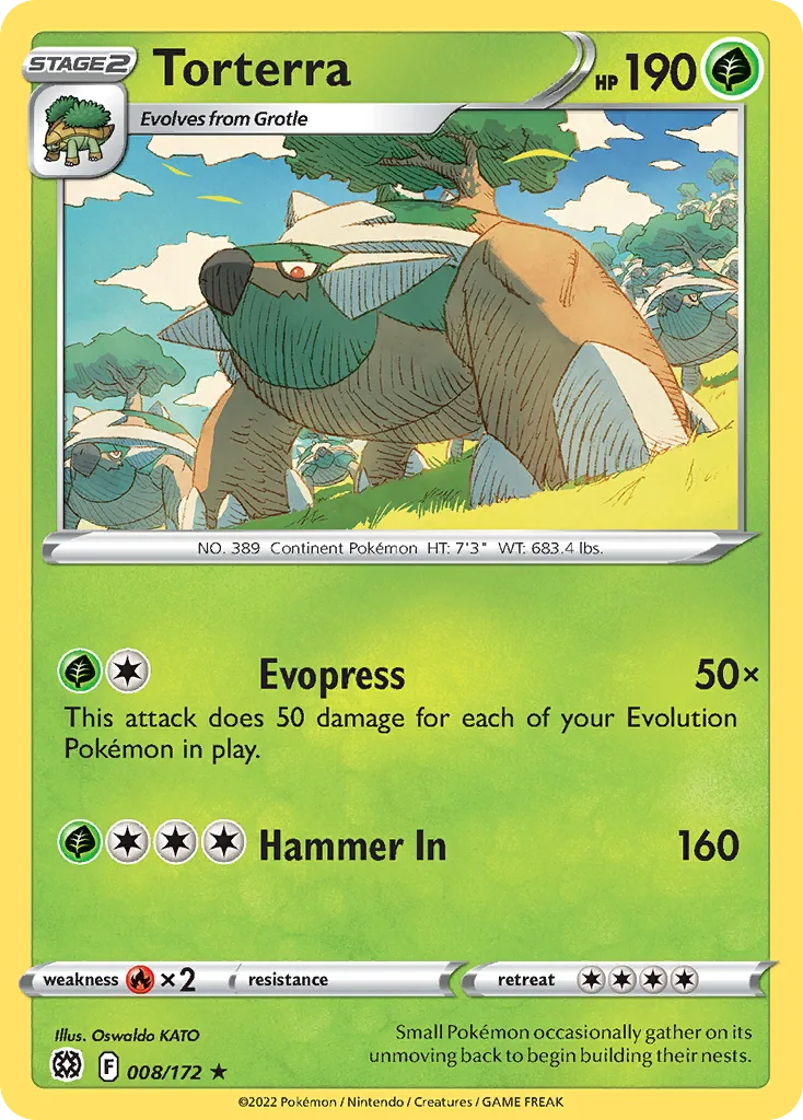 Torterra (Play Pokemon Stamp)
