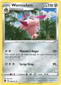 Wormadam (Play Pokemon Stamp)