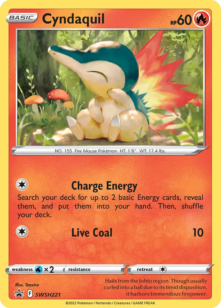 Cyndaquil (Cosmos Holofoil)