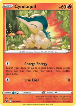 Cyndaquil (Cosmos Holofoil)