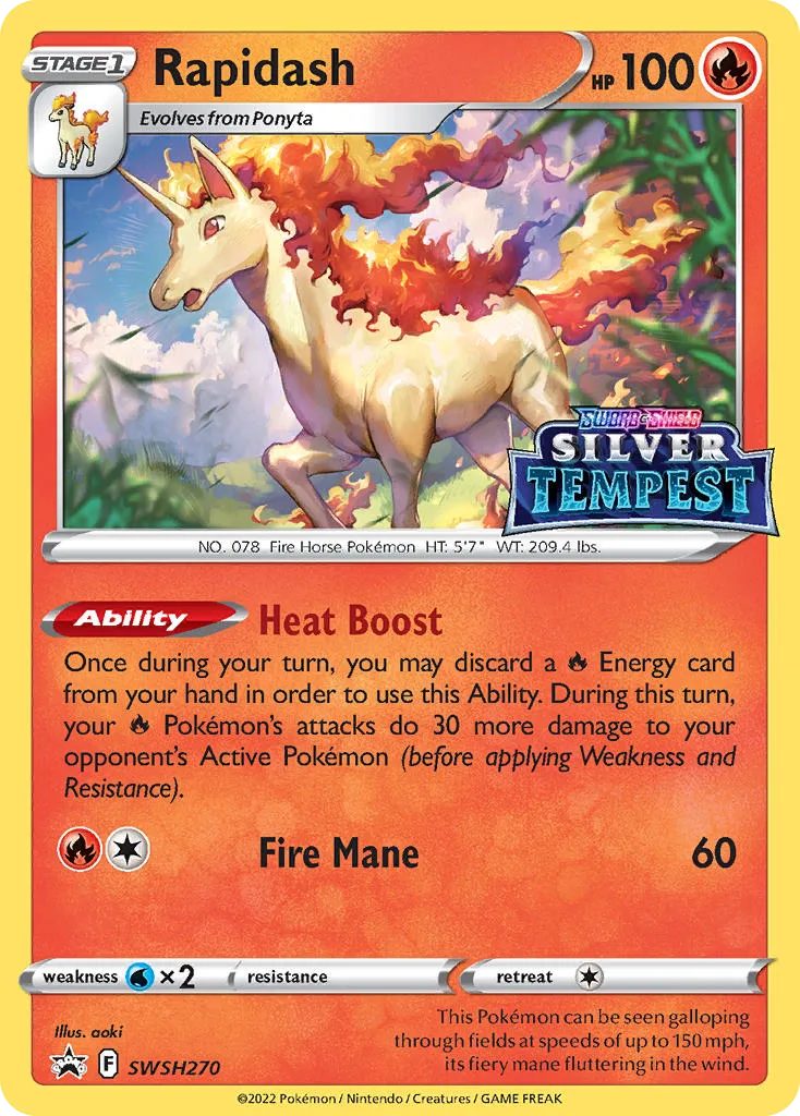 Rapidash (Staff Stamp)