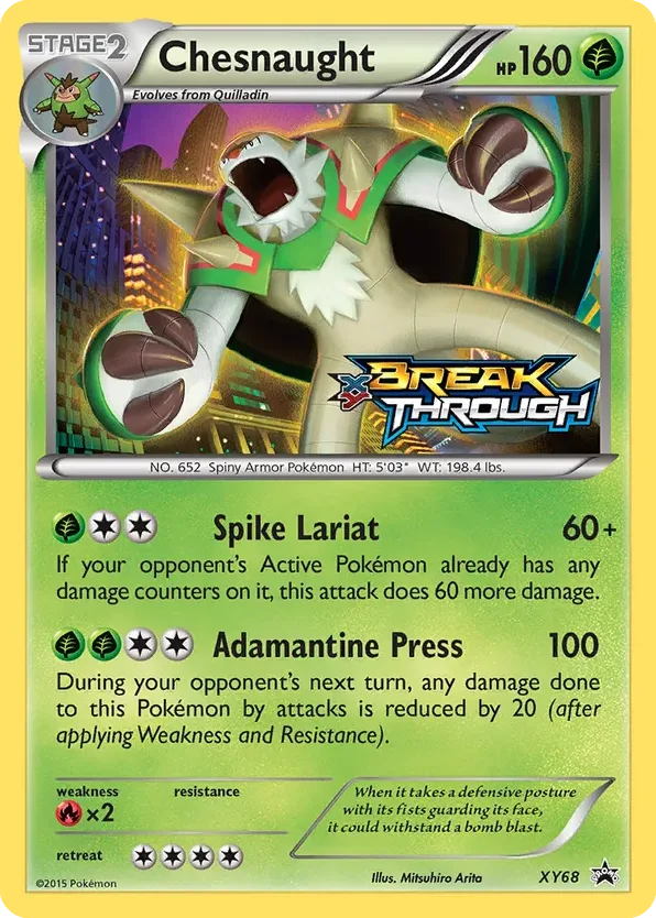 Chesnaught (Staff Stamp)