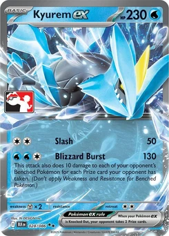 Kyurem ex (Play Pokemon Stamp)