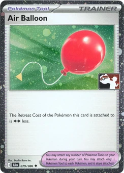 Air Balloon (Play Pokemon Stamp, Cosmos Holo)