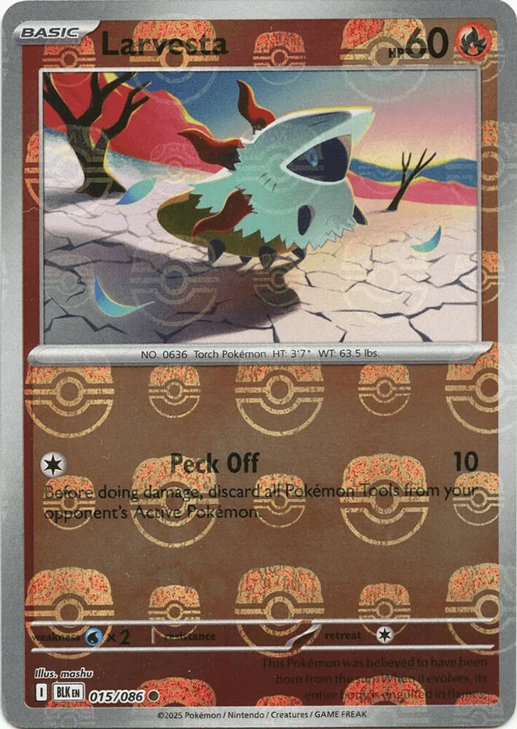 Larvesta  (Master Ball)
