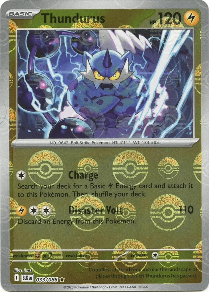 Thundurus  (Master Ball)