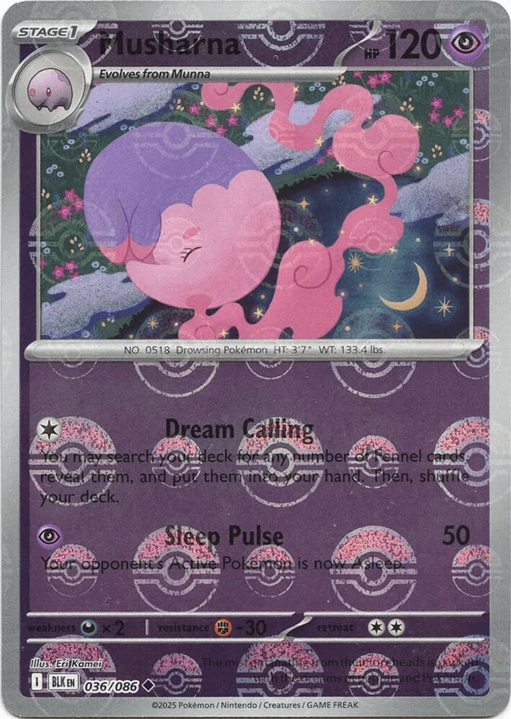 Musharna  (Master Ball)