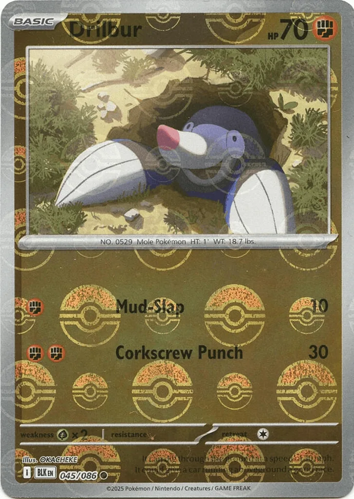 Drilbur  (Master Ball)