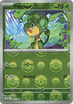 Pansage  (Poke Ball) 