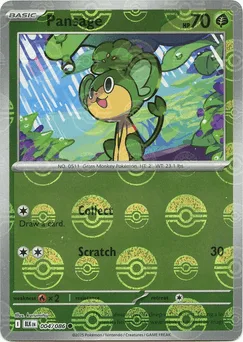 Pansage  (Poke Ball) 
