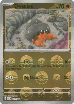Dwebble  (Master Ball)