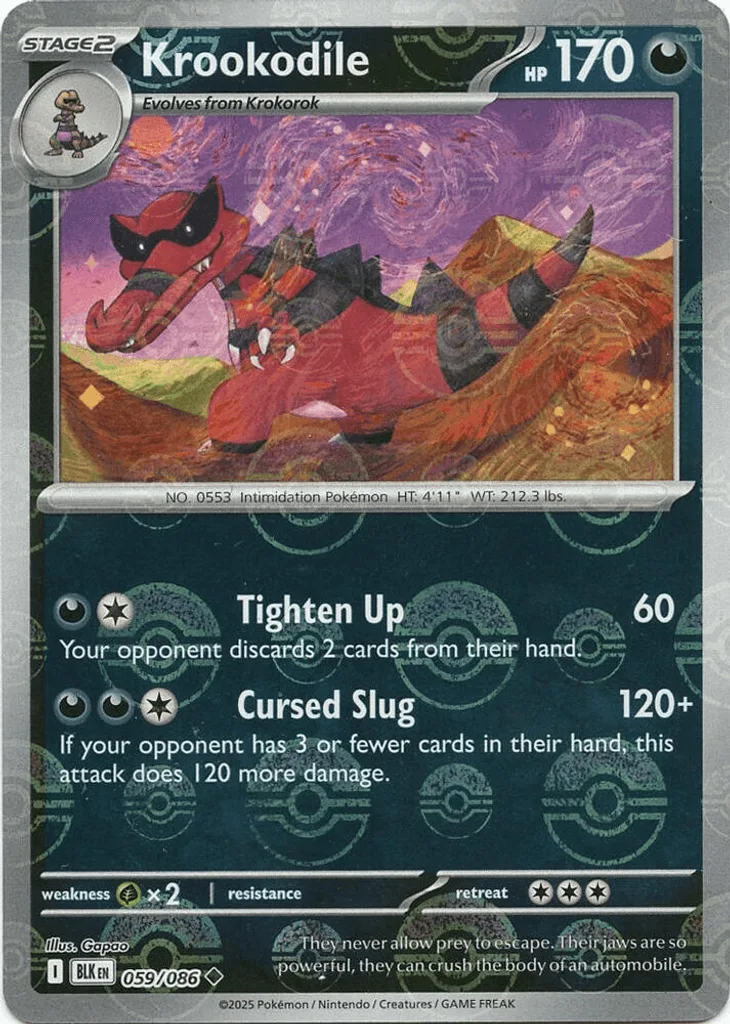 Krookodile  (Poke Ball) 