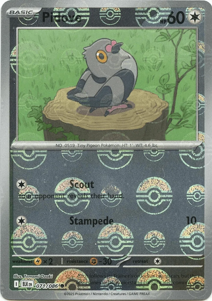 Pidove  (Poke Ball) 